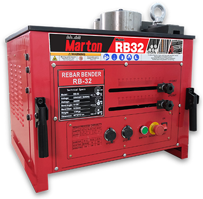 เครื่องดัดเหล็ก, แท่นดัดเหล็ก, เครื่องดัดเหล็กเส้น, เครื่องดัดเหล็กข้ออ้อย, เครื่องดัดเหล็ก 32 มม., เครื่องดัดเหล็กเส้น 32 มม., เครื่องดัดเหล็ก Marton, เครื่องดัดเหล็กเส้น Marton