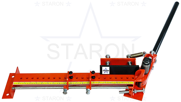 แท่นดัดเหล็กปลอก, ที่ดัดเหล็กปลอก, แท่นดัดเหล็ก DB12, แท่นดัดเหล็กมือโยก, แท่นดัดเหล็ก DB12 แบบมือโยก, เครื่องดัดเหล็กข้ออ้อย, แท่นดัดเหล็กข้ออ้อย, ที่ดัดเหล็กข้ออ้อย, staron, แท่นดัดเหล็ก 9 มม, แท่นดัดเหล็ก 6 มม.